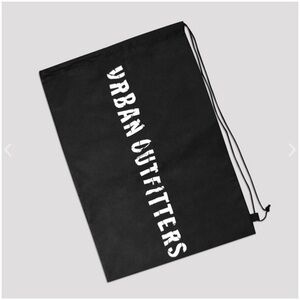 Urban Outfitters Logo  Eco Friendly Shopping  Bag  Backpack   / Black